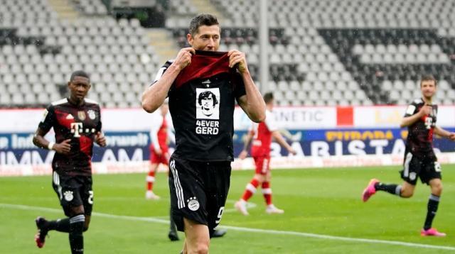 开云中国-莱万追平盖德·穆勒纪录 超越纪录悬念留到末轮